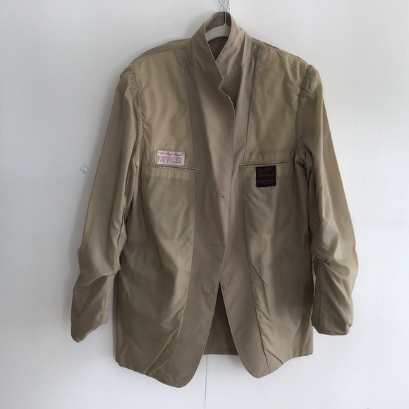 Vintage John Weizmann by Palm Beach union made khaki sports coat. 44 to 46 long. - Picture 6 of 10